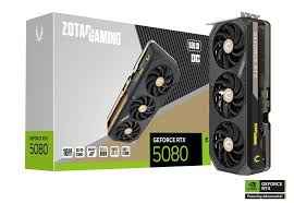 ZOTAC GAMING GeForce RTX 5080 SOLID OC 16GB GDDR7 Graphics Card – DLSS 4, PCIe 5.0, IceStorm 3.0 Cooling