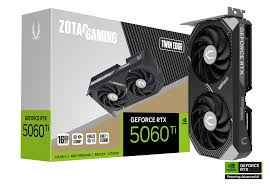 ZOTAC GAMING GeForce RTX 5060 Ti 16GB Twin Edge OC Graphics Card – DLSS 4, Blackwell Architecture, Compact Design